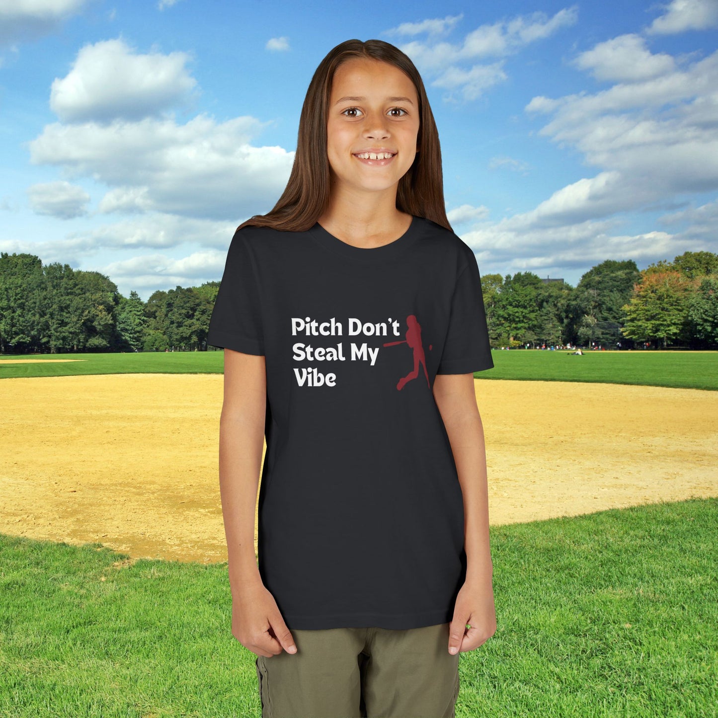 Pitch Don't Steal My Vibe - Light - Front & Back Design
