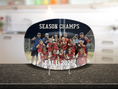 Team Photo Platter Gift