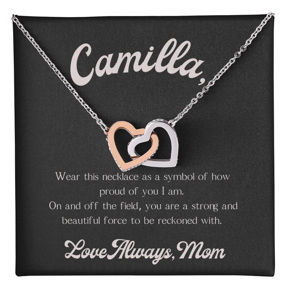 Custom Name, Proud Of You Gift Necklace