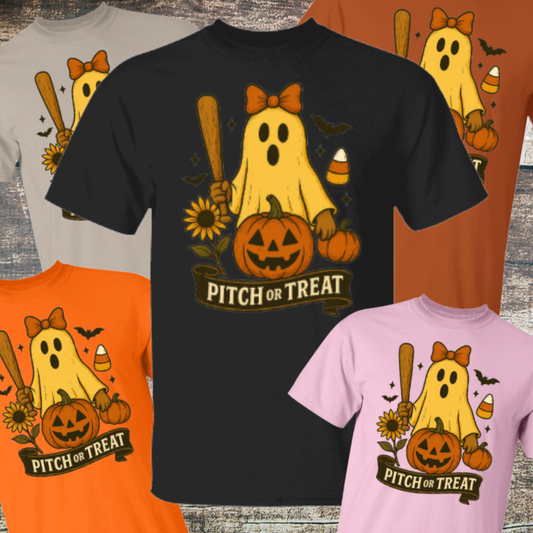 Pitch or Treat Youth Tee