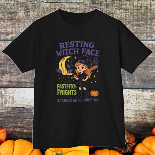 Resting Witch Face Youth Tee