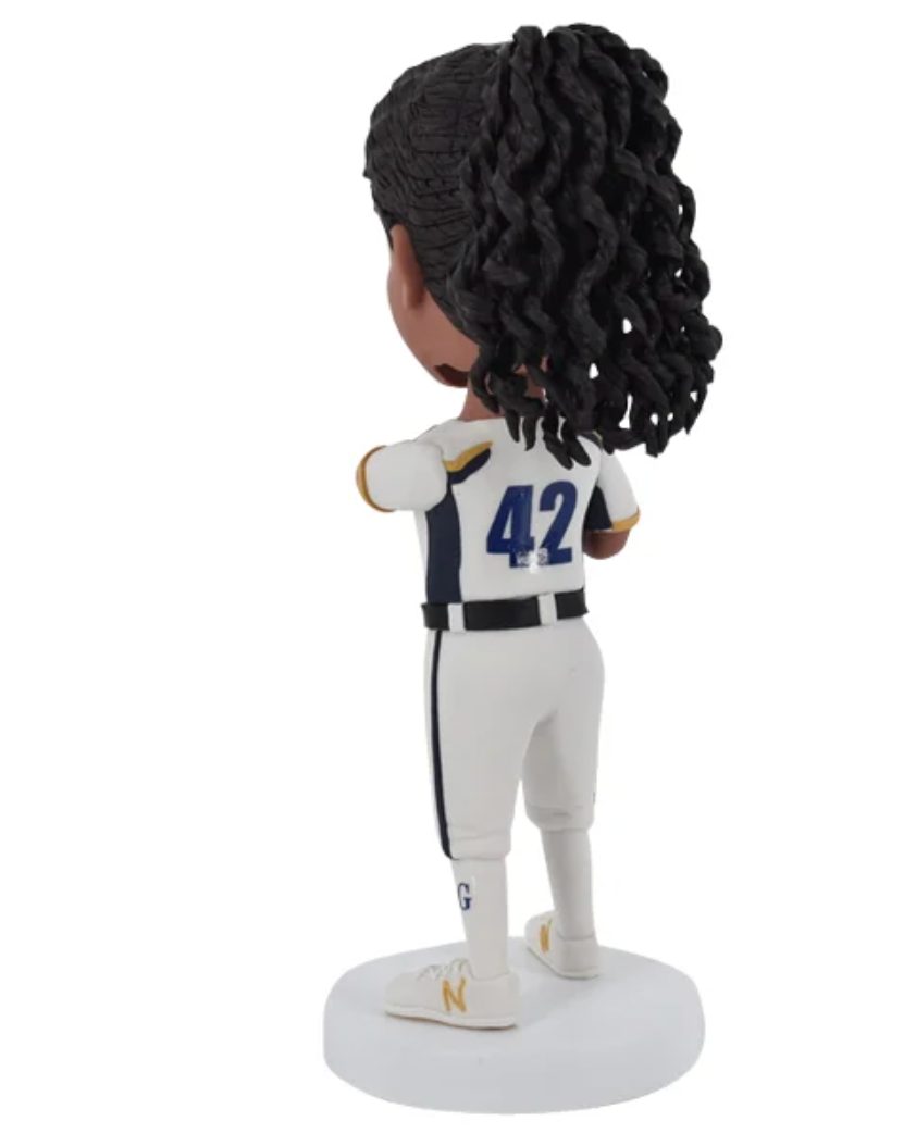 Fully Body Customizable 1 Person Custom Bobbleheads With Engraved Text