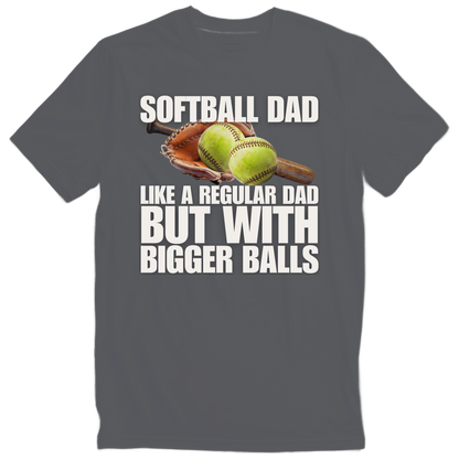 Funny Softball Dad Shirt | Father’s Day Gift for Sports Dads