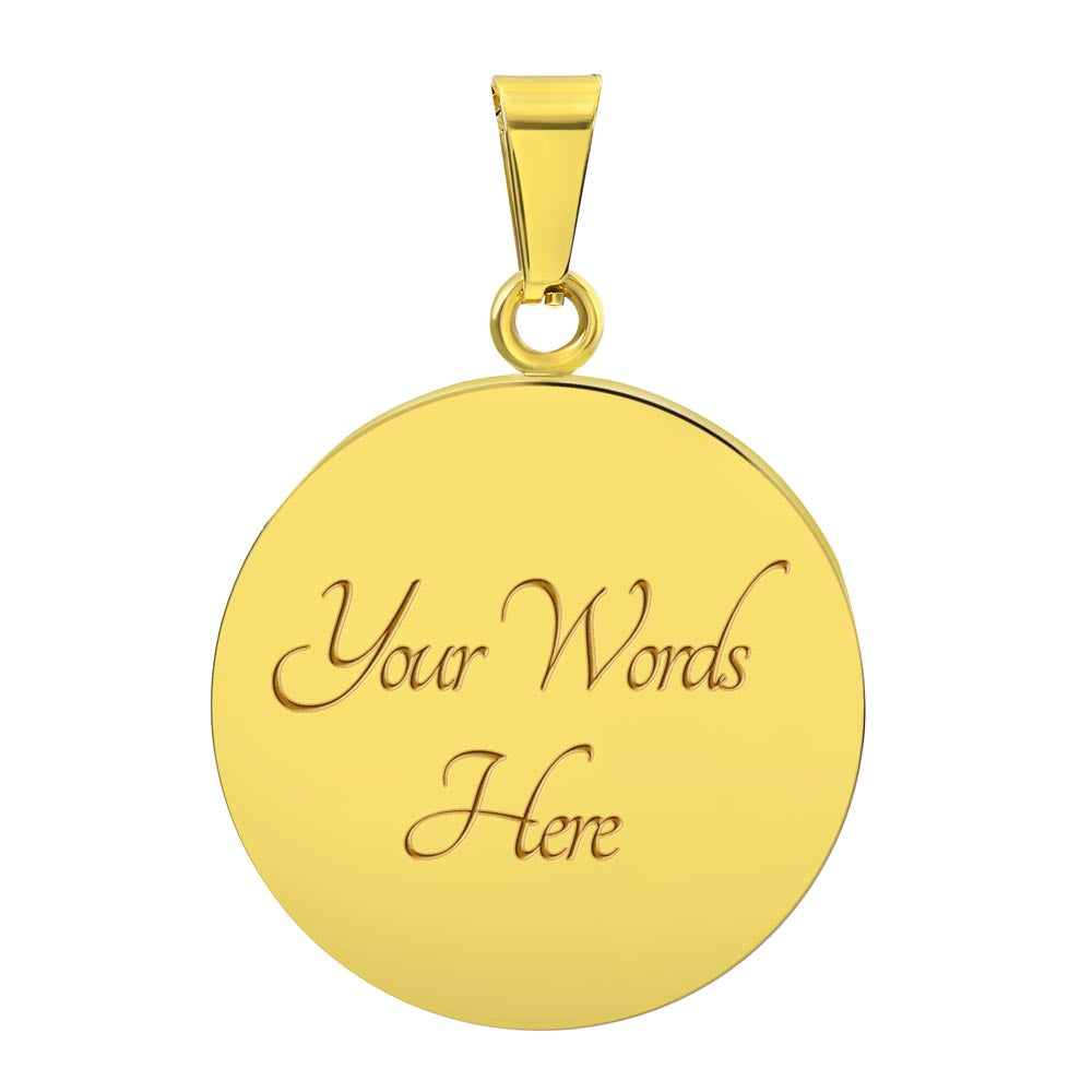 Softball Mom Necklace – Personalized Back Engraving