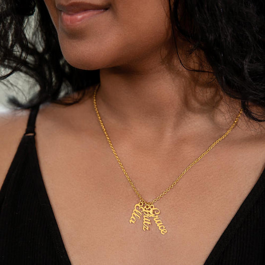 Custom Multiname Necklace