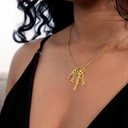 Custom Multiname Necklace