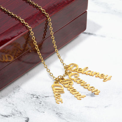 Custom Multiname Necklace
