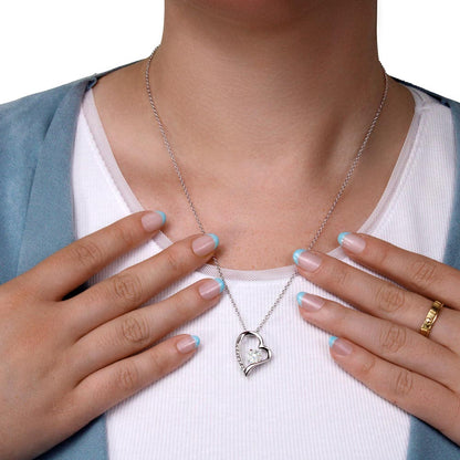 To My Daughter Necklace Customized To & From