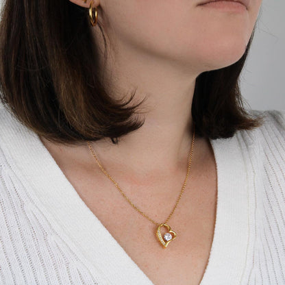 To My Daughter Necklace Customized To & From