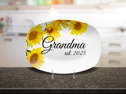 🌻 Sunflowers, Smiles & Snacks – The Platter That Says It All 🌻