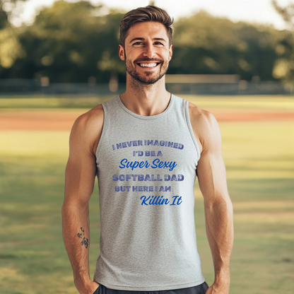 Sexy Softball Dad Tank
