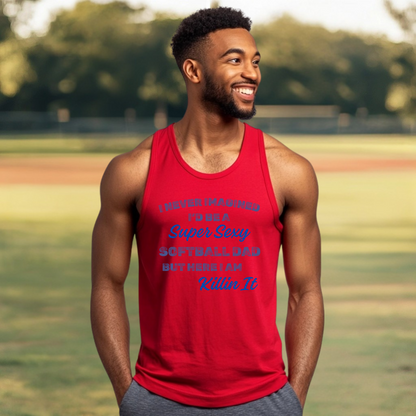 Sexy Softball Dad Tank