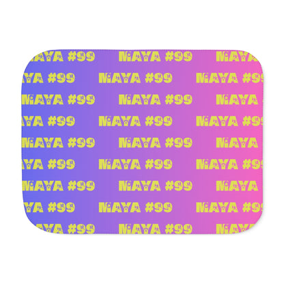 Personalized Name + Number  Sherpa Blanket