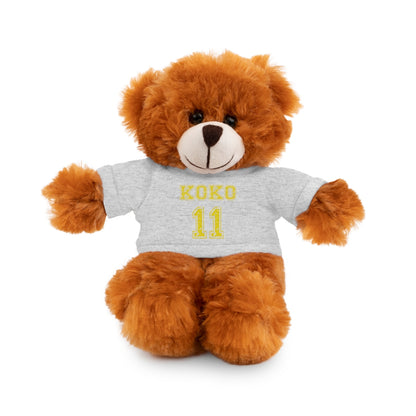 🧸 Personalized Plush Stuffed Animal with Custom Tee