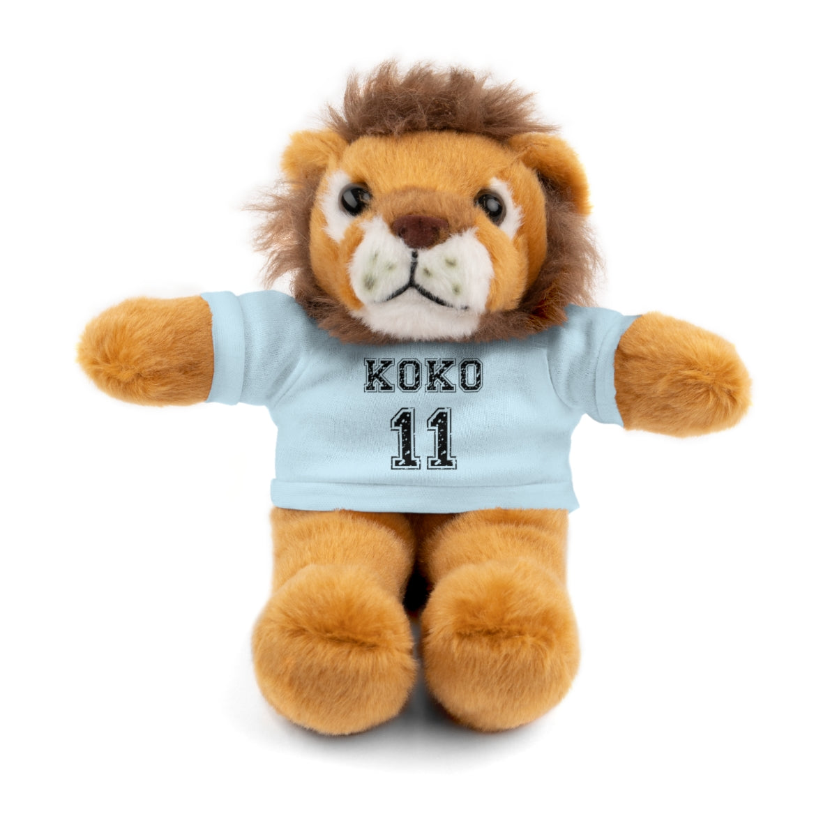 🧸 Personalized Plush Stuffed Animal with Custom Tee