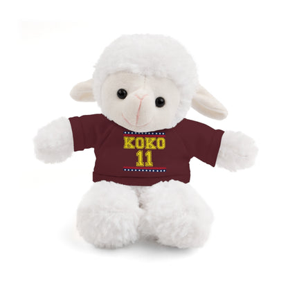 🧸 Personalized Plush Stuffed Animal with Custom Tee