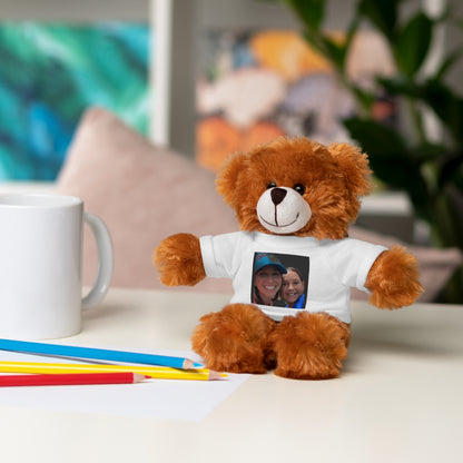 Your Custom Photo on Stuffed Animal with Tee