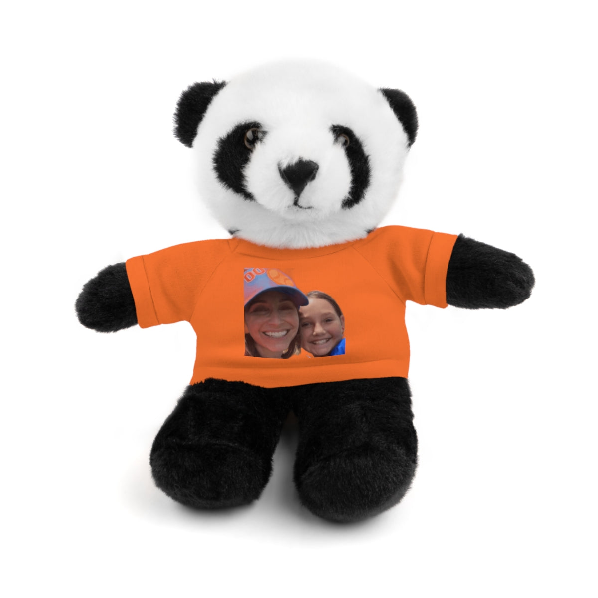 Your Custom Photo on Stuffed Animal with Tee