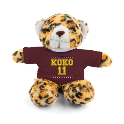 🧸 Personalized Plush Stuffed Animal with Custom Tee