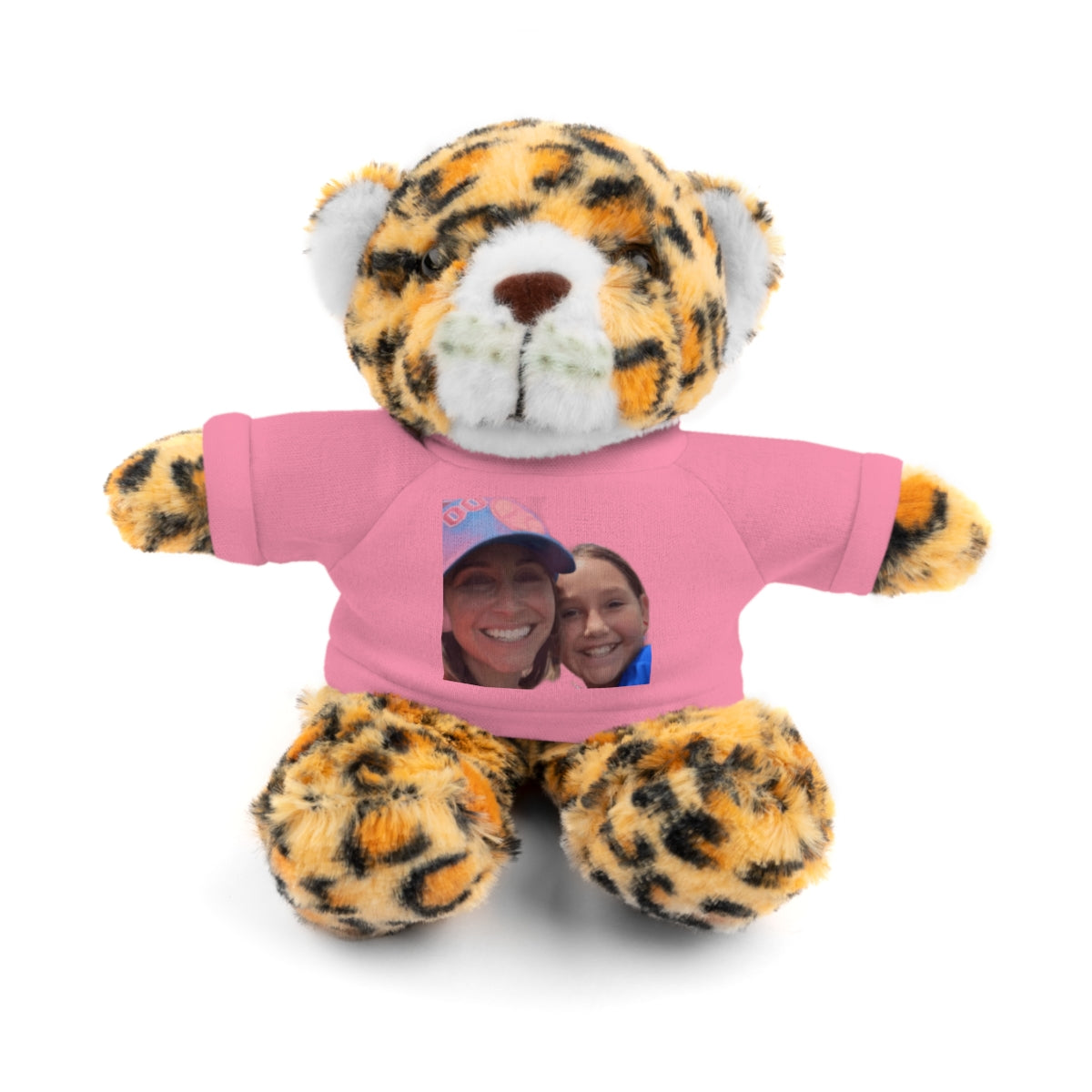 Your Custom Photo on Stuffed Animal with Tee