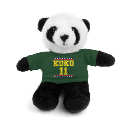 🧸 Personalized Plush Stuffed Animal with Custom Tee