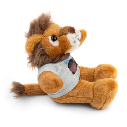 Your Custom Photo on Stuffed Animal with Tee