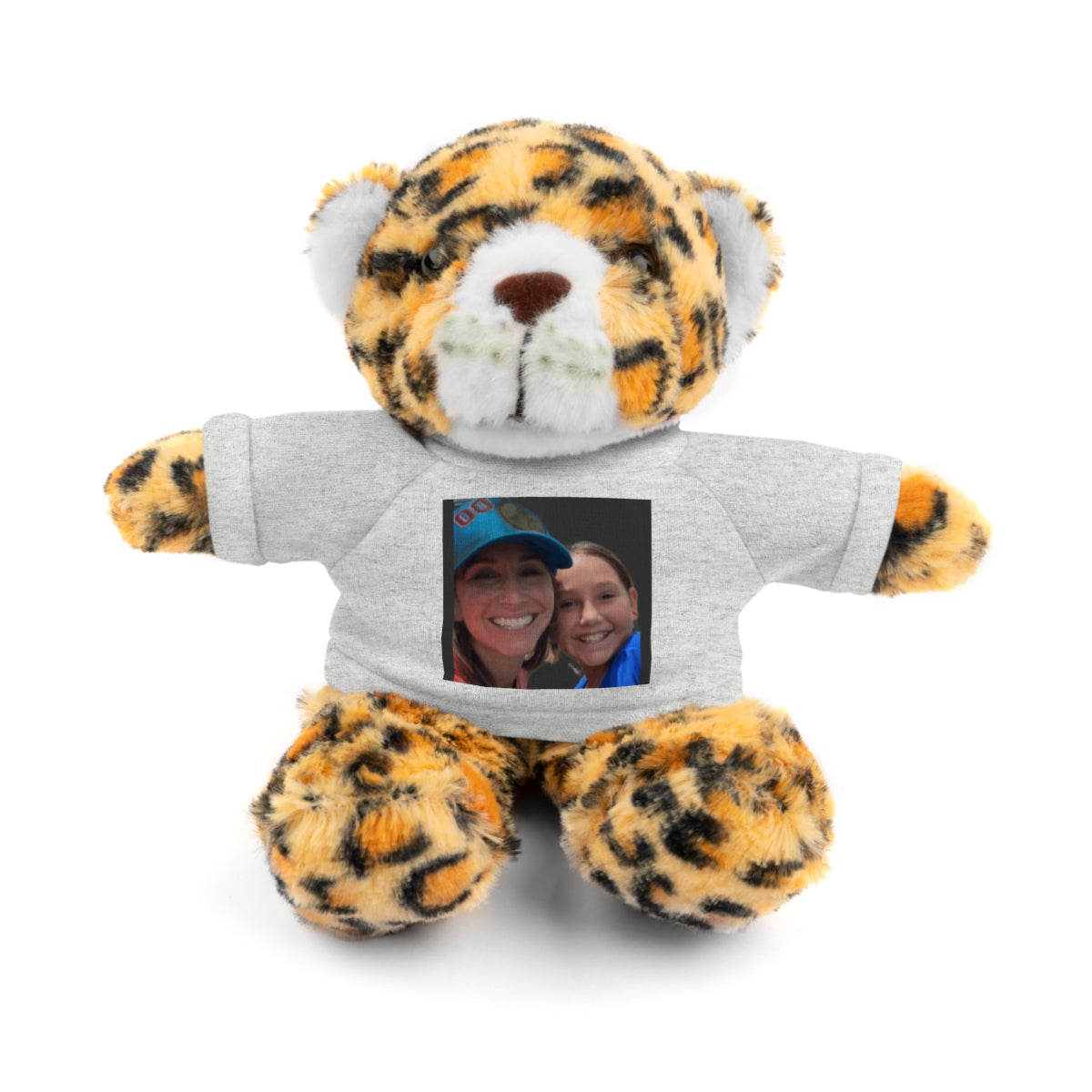 Your Custom Photo on Stuffed Animal with Tee