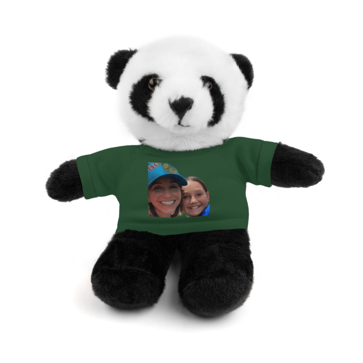 Your Custom Photo on Stuffed Animal with Tee