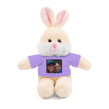 Your Custom Photo on Stuffed Animal with Tee