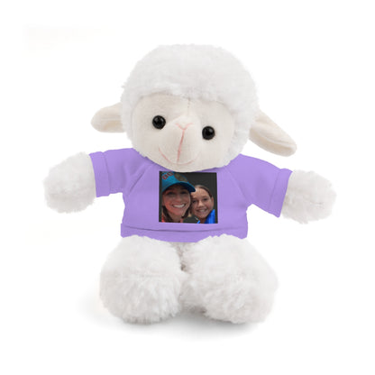 Your Custom Photo on Stuffed Animal with Tee