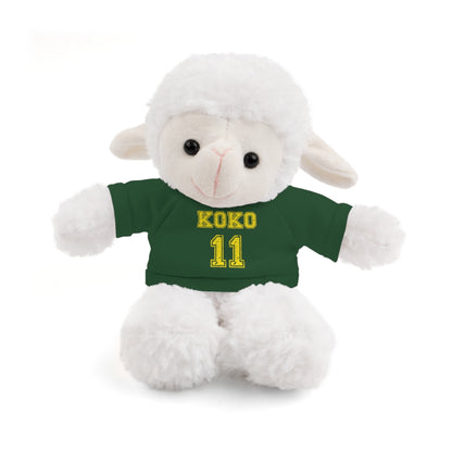 🧸 Personalized Plush Stuffed Animal with Custom Tee