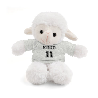🧸 Personalized Plush Stuffed Animal with Custom Tee