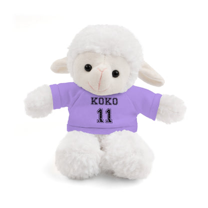 🧸 Personalized Plush Stuffed Animal with Custom Tee