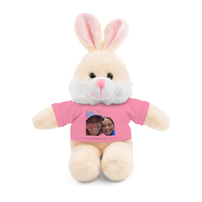Your Custom Photo on Stuffed Animal with Tee