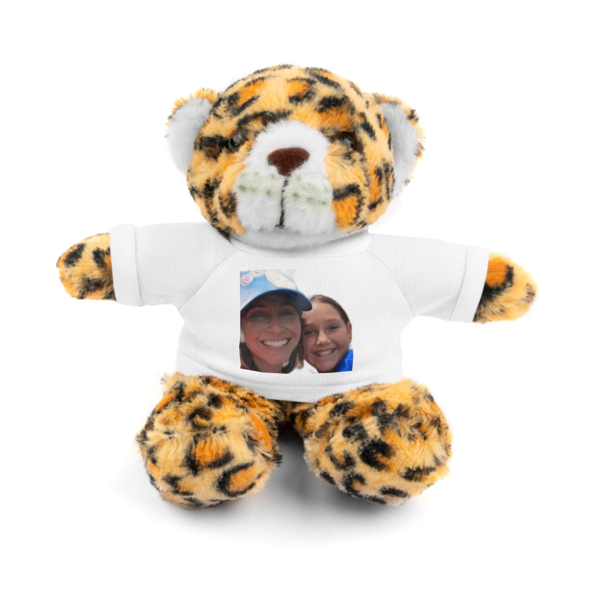 Your Custom Photo on Stuffed Animal with Tee