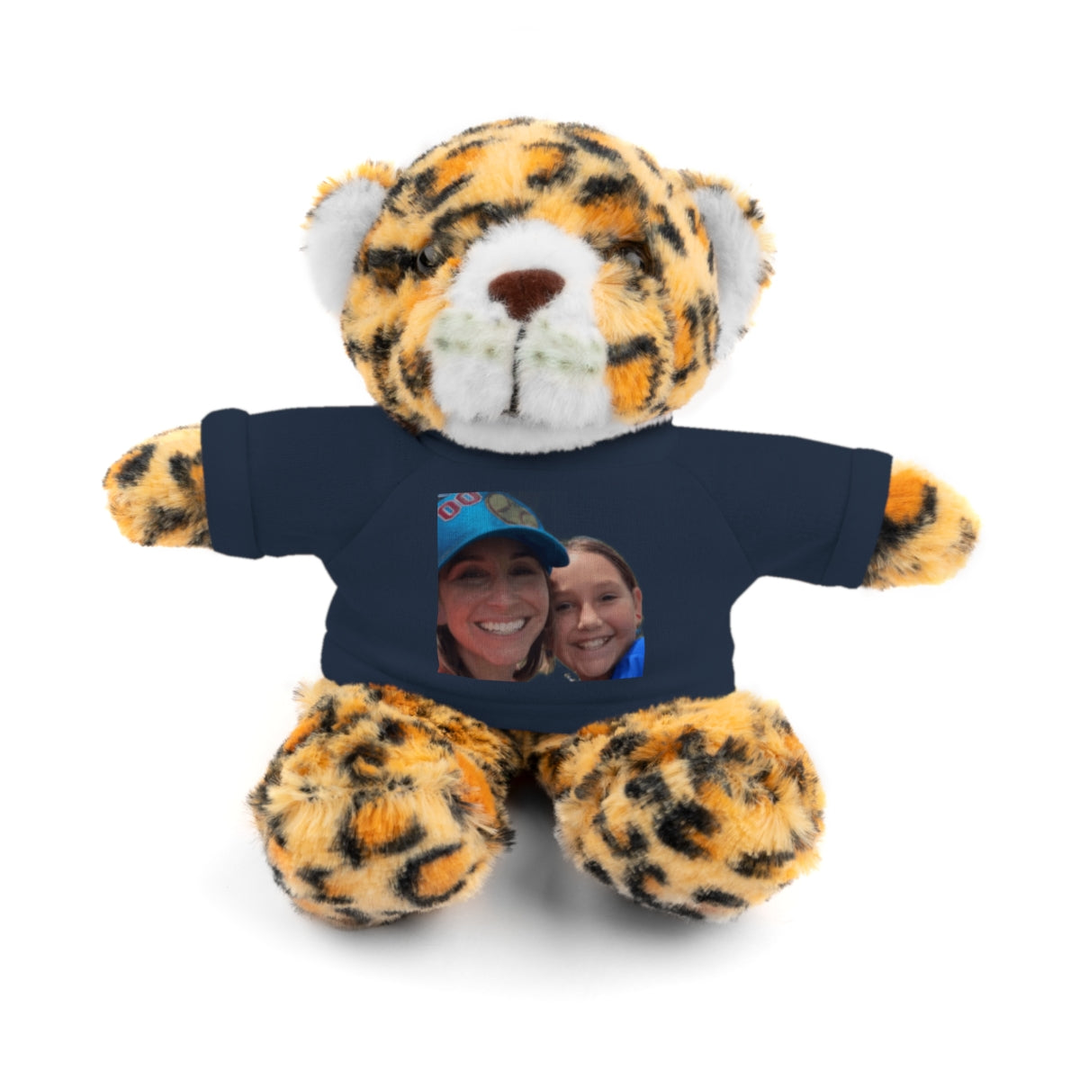 Your Custom Photo on Stuffed Animal with Tee