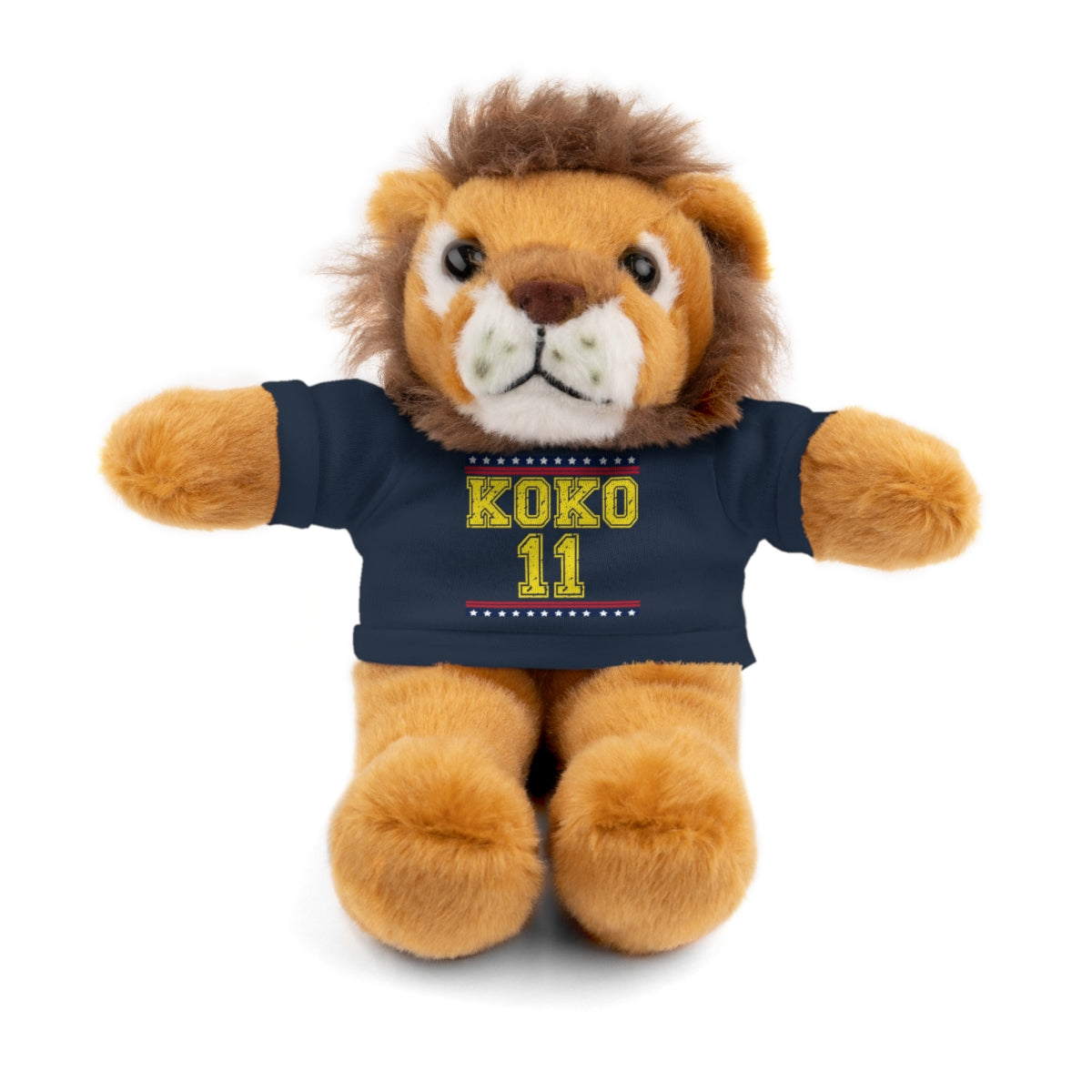 🧸 Personalized Plush Stuffed Animal with Custom Tee