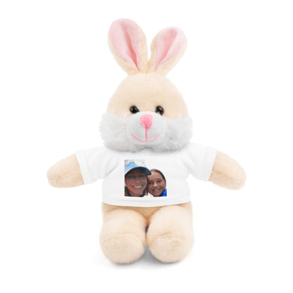 Your Custom Photo on Stuffed Animal with Tee