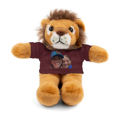 Your Custom Photo on Stuffed Animal with Tee