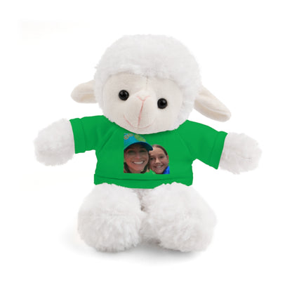 Your Custom Photo on Stuffed Animal with Tee