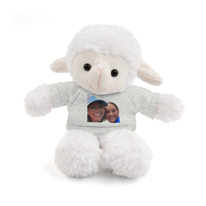 Your Custom Photo on Stuffed Animal with Tee