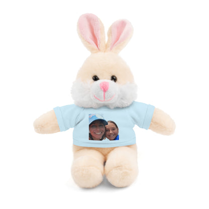 Your Custom Photo on Stuffed Animal with Tee