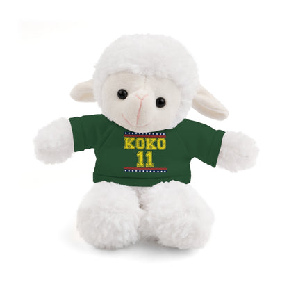 🧸 Personalized Plush Stuffed Animal with Custom Tee