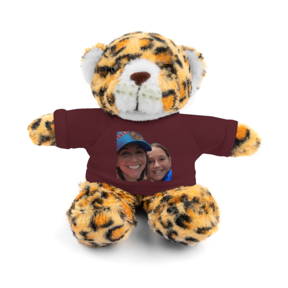 Your Custom Photo on Stuffed Animal with Tee