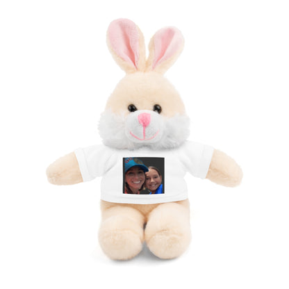 Your Custom Photo on Stuffed Animal with Tee