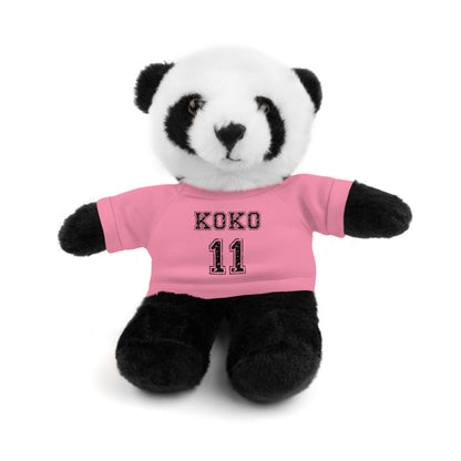 🧸 Personalized Plush Stuffed Animal with Custom Tee