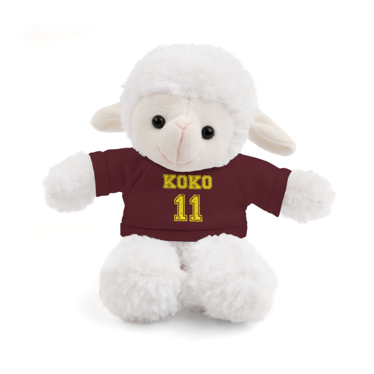 🧸 Personalized Plush Stuffed Animal with Custom Tee