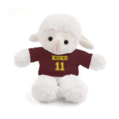 🧸 Personalized Plush Stuffed Animal with Custom Tee