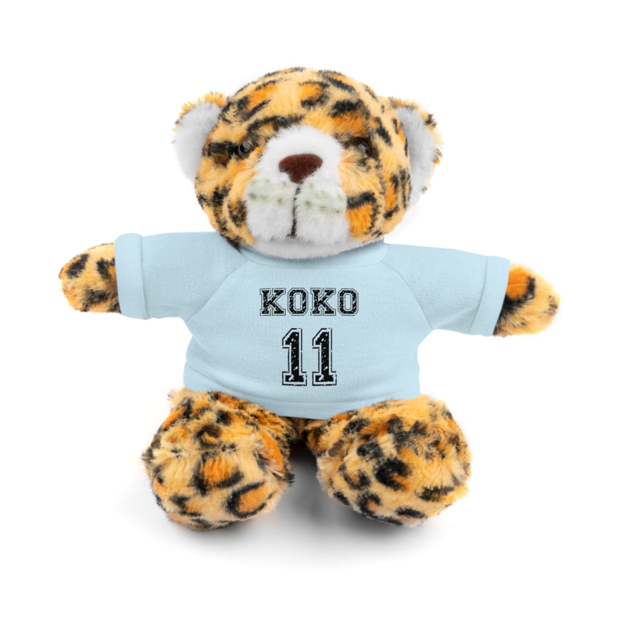 🧸 Personalized Plush Stuffed Animal with Custom Tee