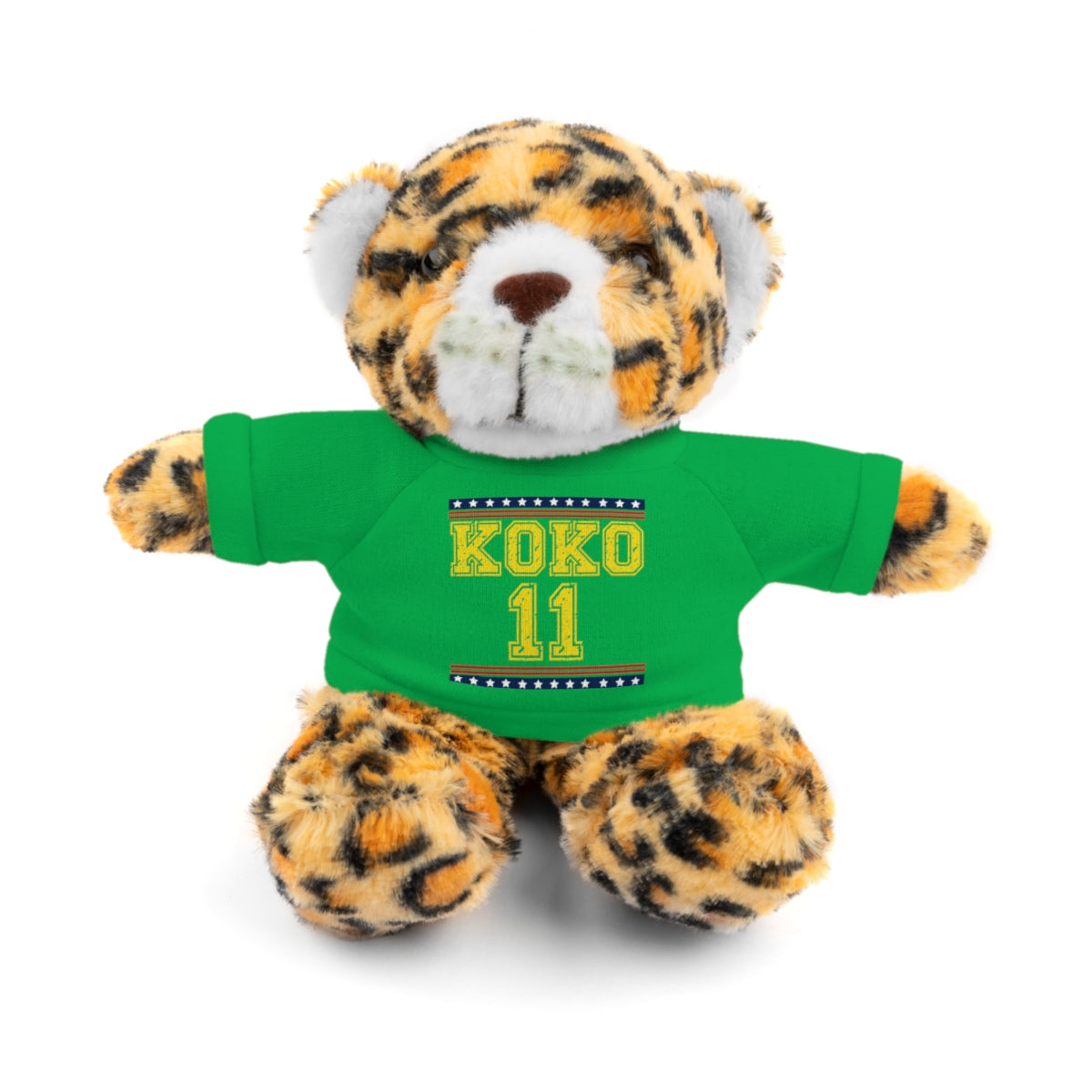 🧸 Personalized Plush Stuffed Animal with Custom Tee